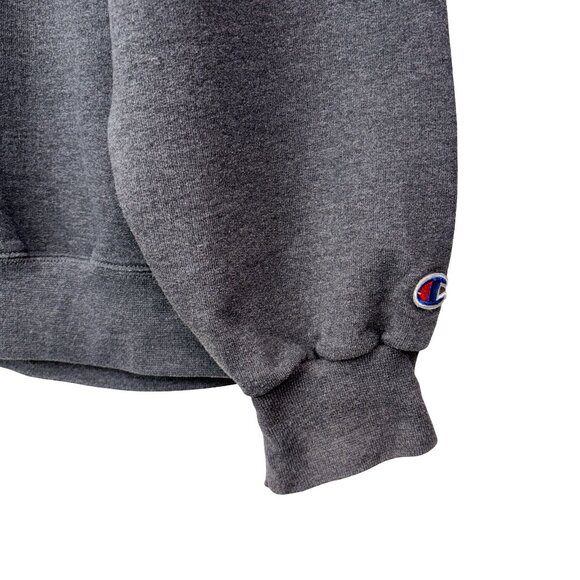 Vintage 90s Georgia Tech Sweatshirt Mens XL Champion Eco Fleece Gray Y2K - Picture 6 of 6